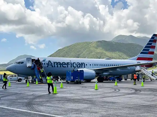 AA at St Kitts Airport