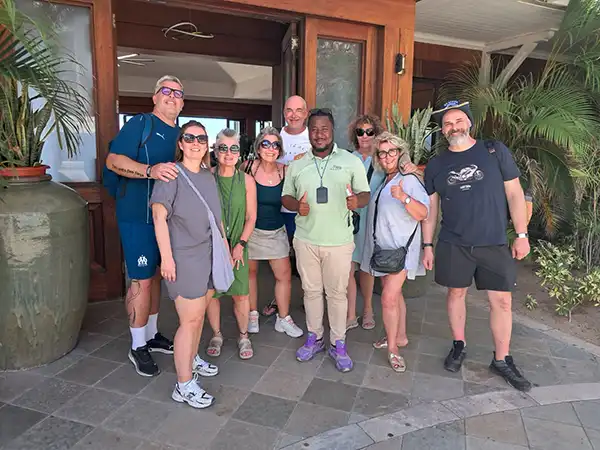 Guests at Carambola Beach Club